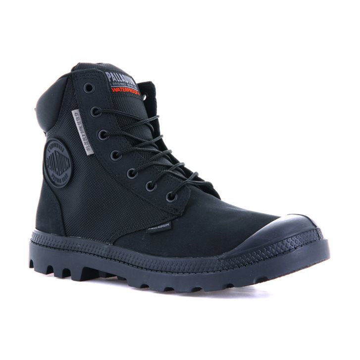 Bottes Palladium Pampa SC WPN U-S Femme Noir | FR BSU473E